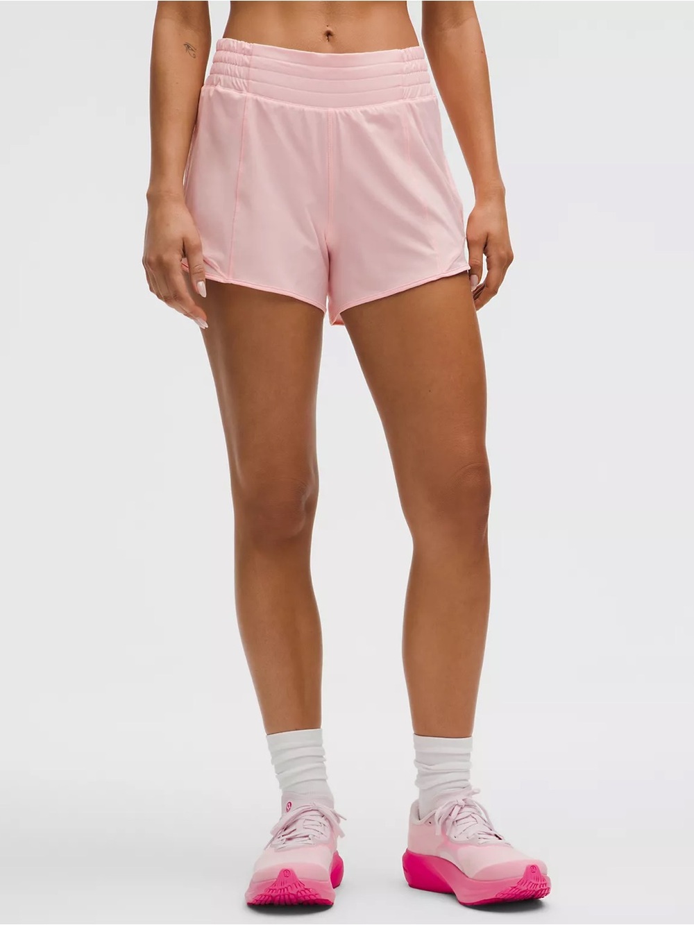 Lululemon Light Pink Athletic Shorts Size 4